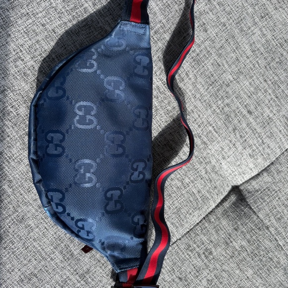 Gucci GG belt bag Navy - Picture 3 of 11